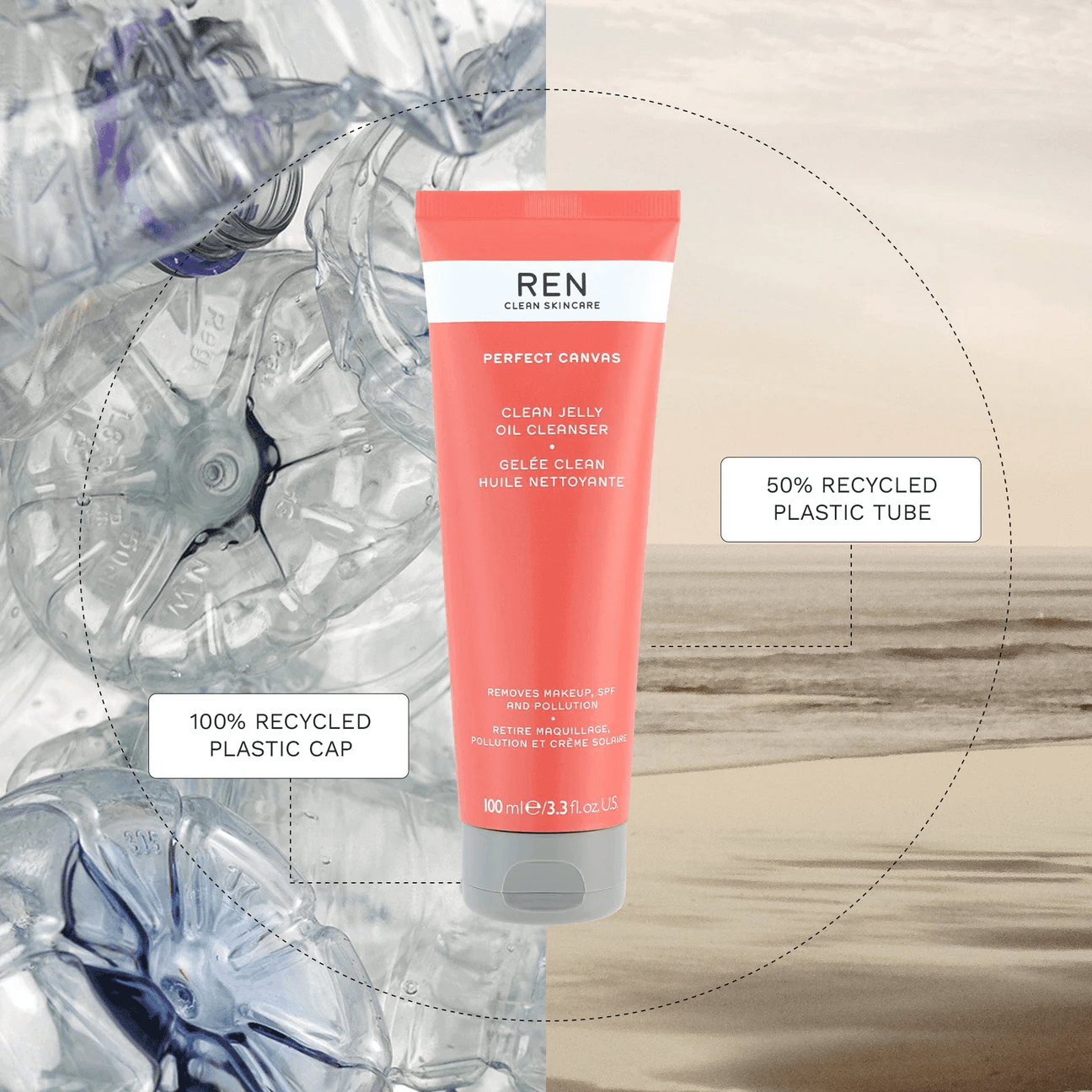 REN - Perfect Canvas Clean Jelly Oil Cleanser