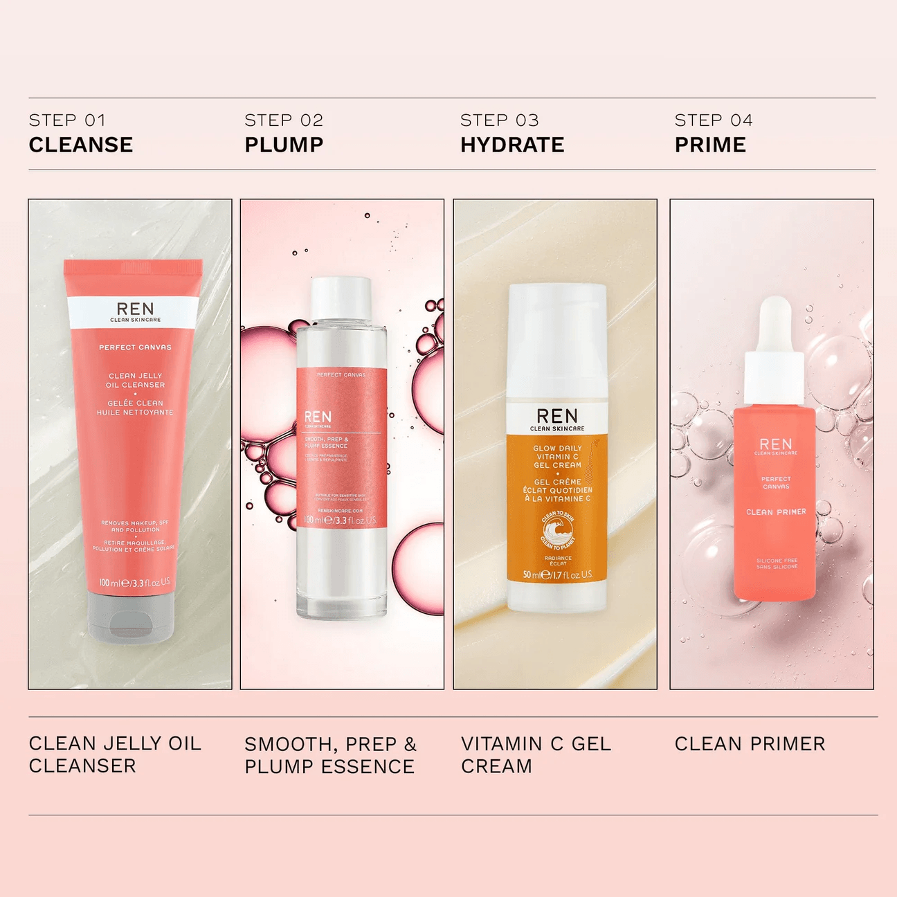 REN - Perfect Canvas Clean Jelly Oil Cleanser
