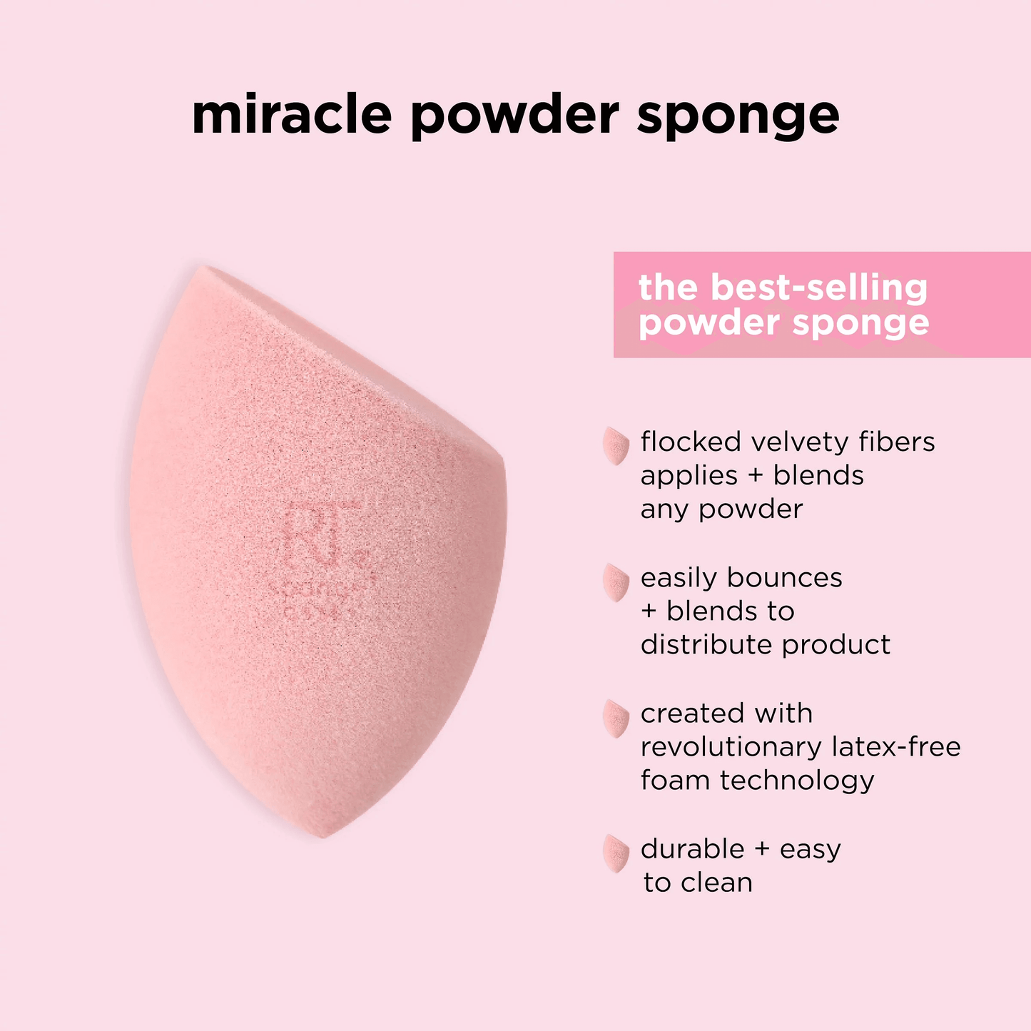 Real Techniques - Iconic Blend + Set Sponge Duo