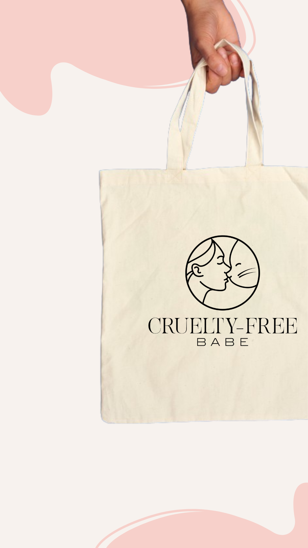 Cruelty-Free Babe Tote Bag