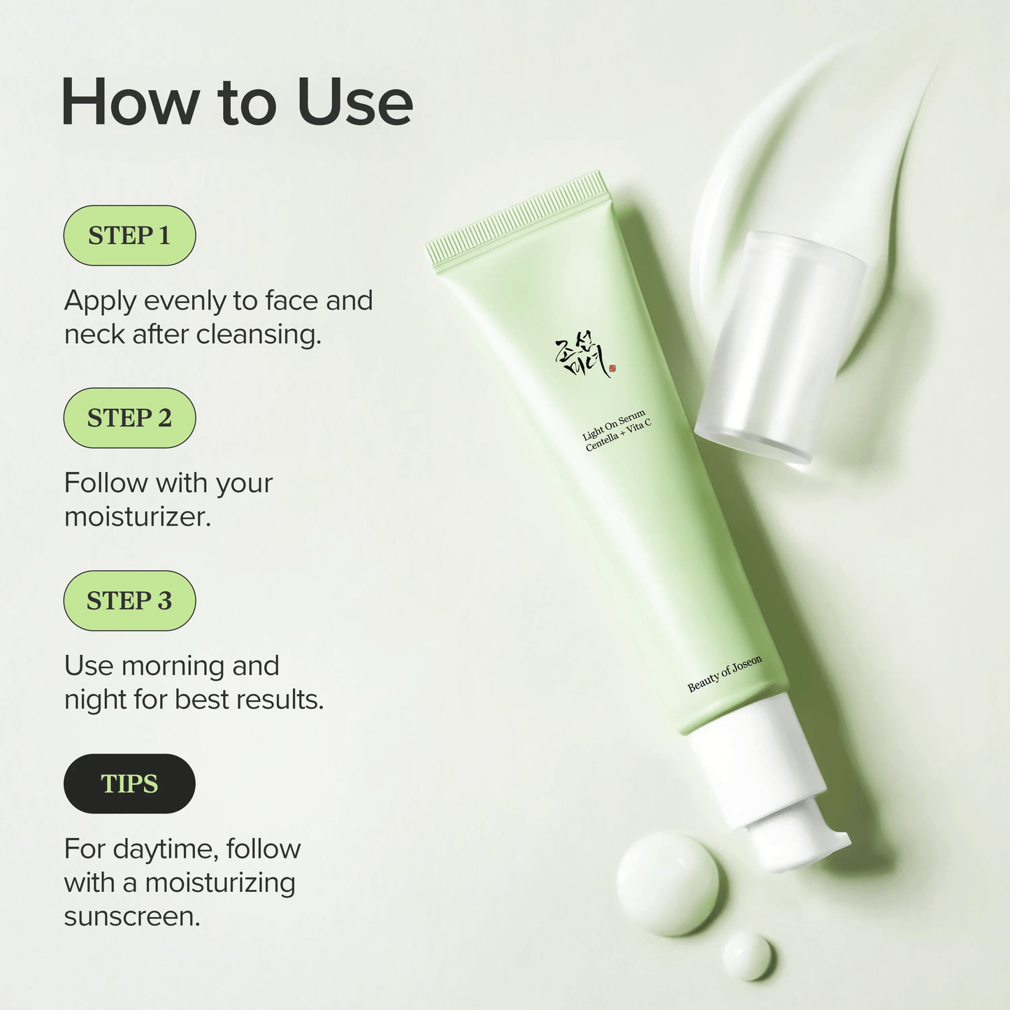 Light On Serum: Centella + Vita C (30ml)