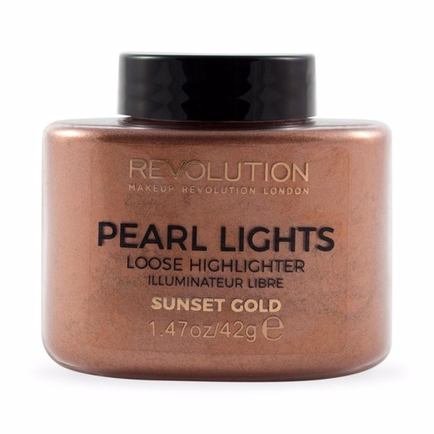 Revolution Pearl Lights Loose Highlighter - Sunset Gold