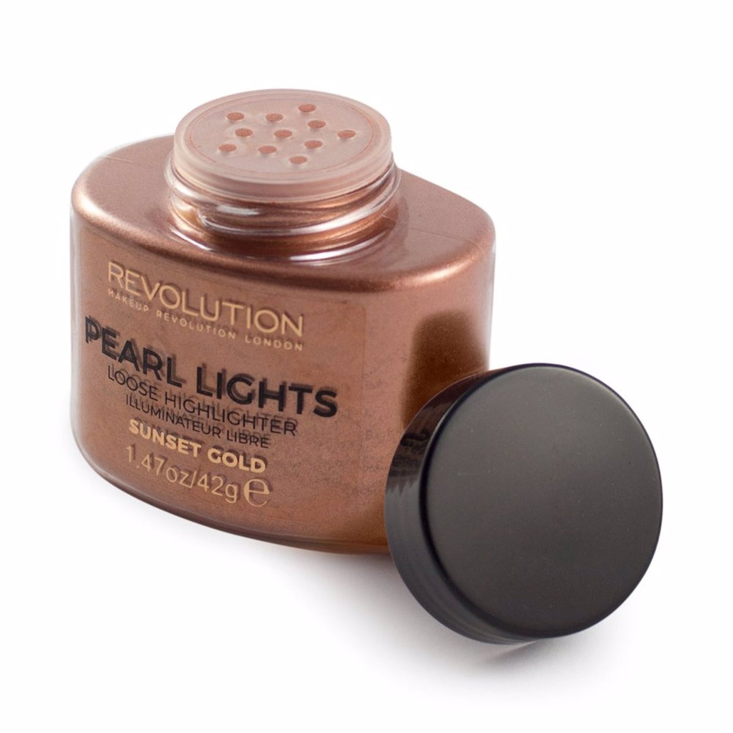 Revolution Pearl Lights Loose Highlighter - Sunset Gold