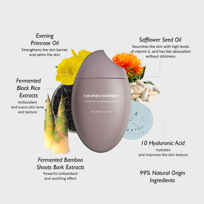 Black Rice 10 Hyaluronic Cream (50ml)