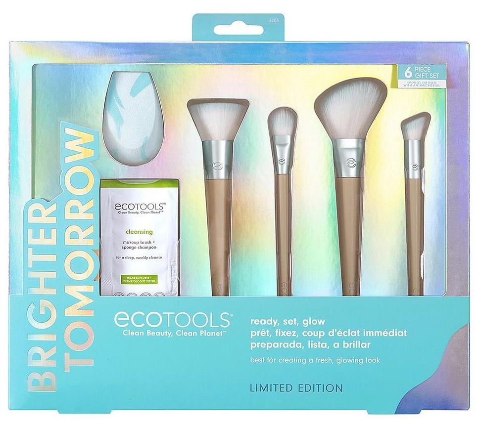 EcoTools - Ready, Set, Glow Brush Set - Limited Edition